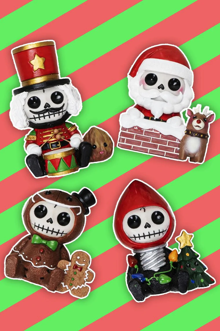 Furrybones Christmas Statue Set - Image 7