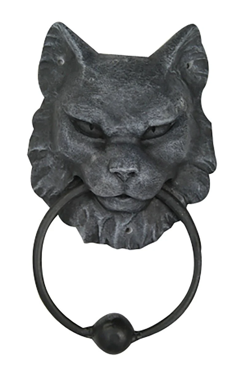 Gargoyle Cat Door Knocker