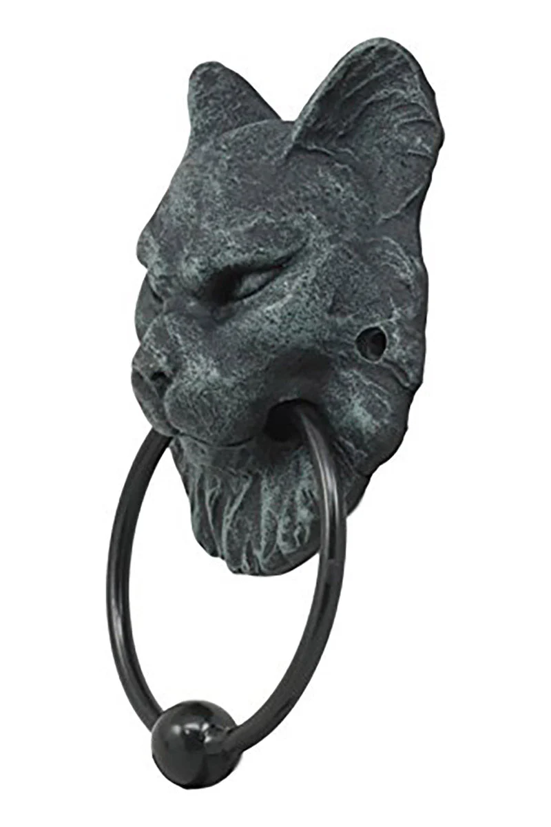 Gargoyle Cat Door Knocker - Image 3