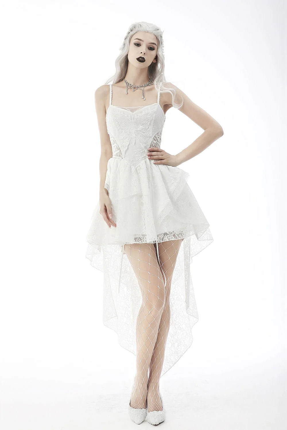 Ghost Bride Gothic Wedding Dress - Image 6