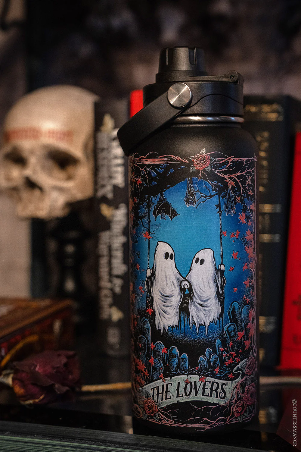 Ghost Love 32 Oz Water Bottle - Image 2