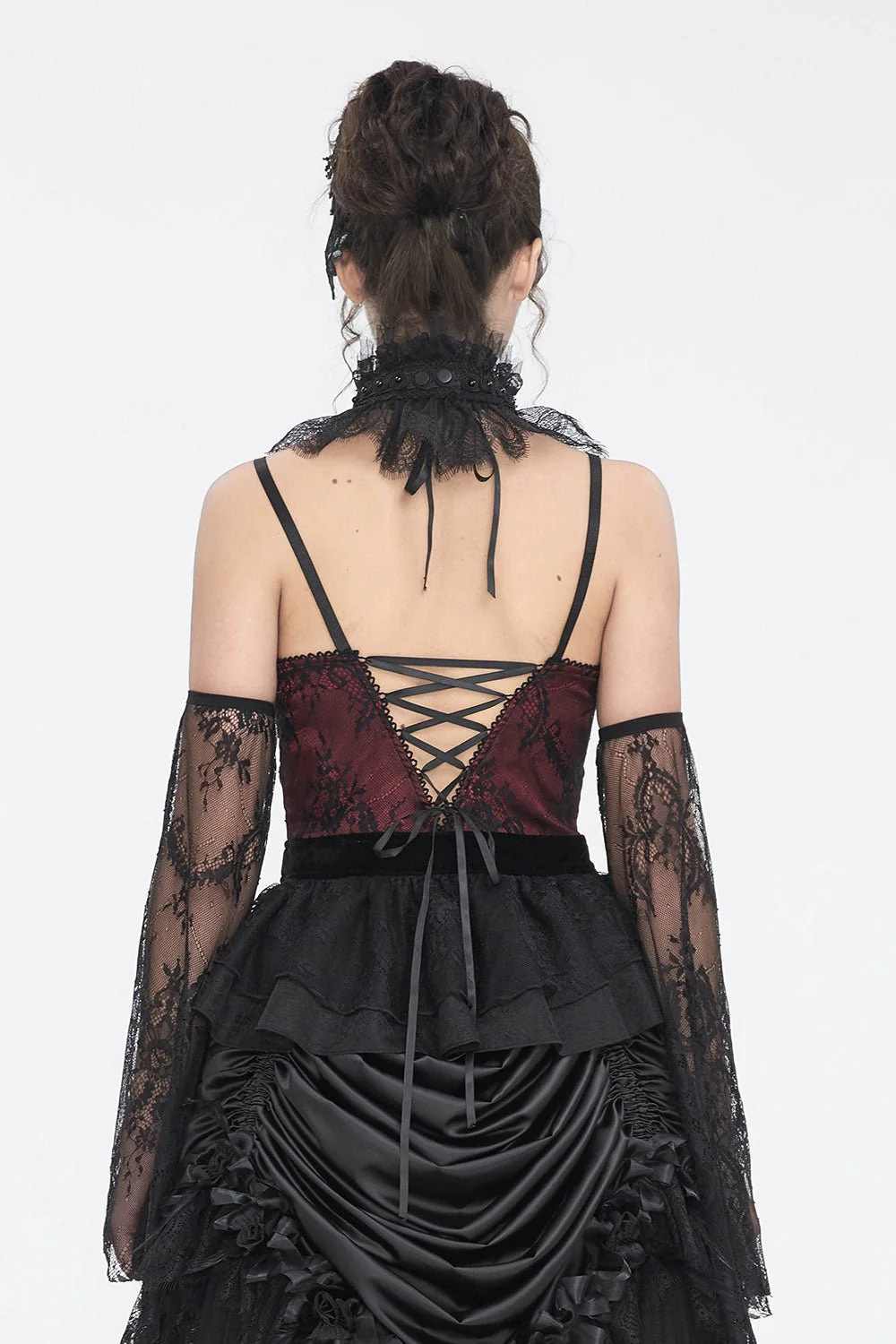 Ghost Medium Gothic Lace Collar - Image 4