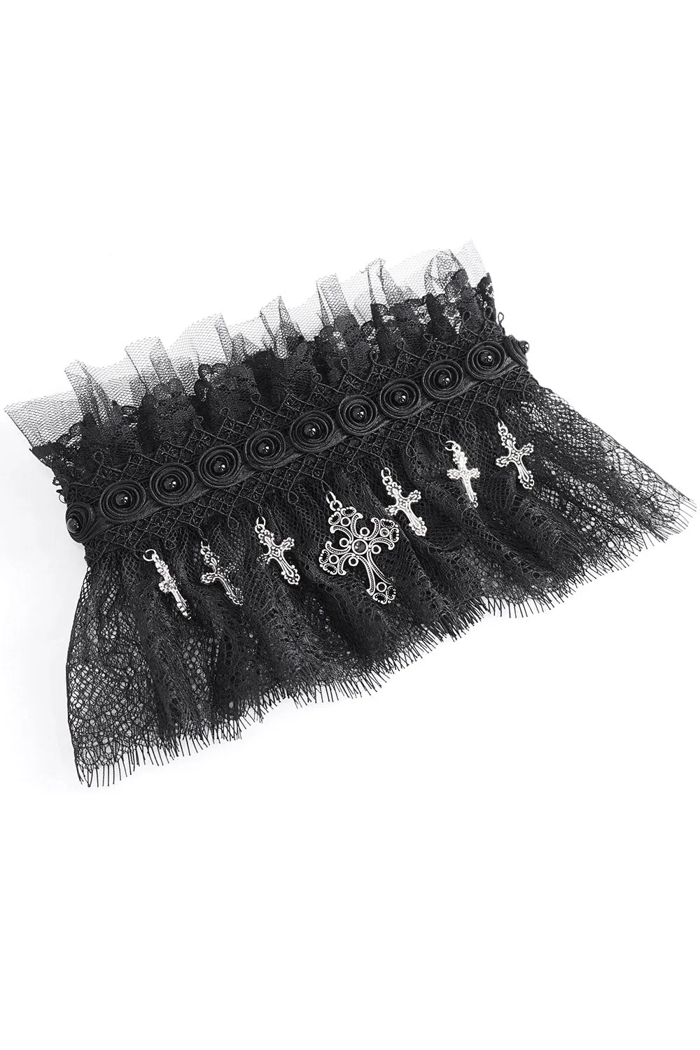 Ghost Medium Gothic Lace Collar - Image 6