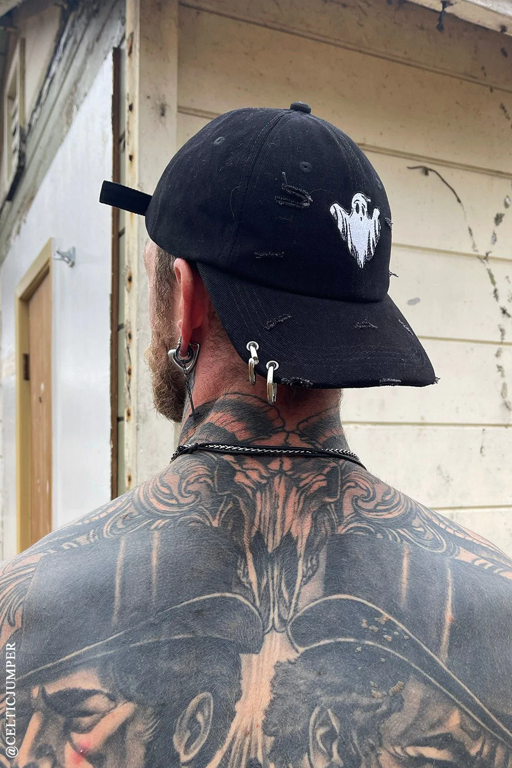 Ghost Pierced Baseball Cap - Image 10