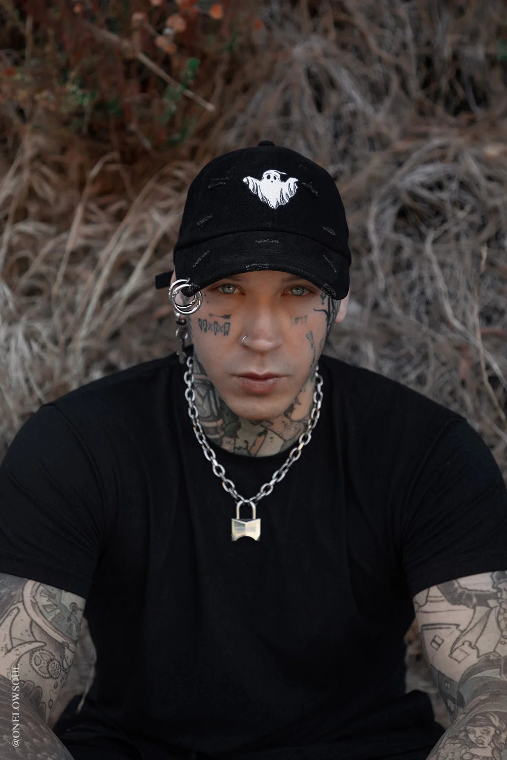 Ghost Pierced Baseball Cap - Image 12