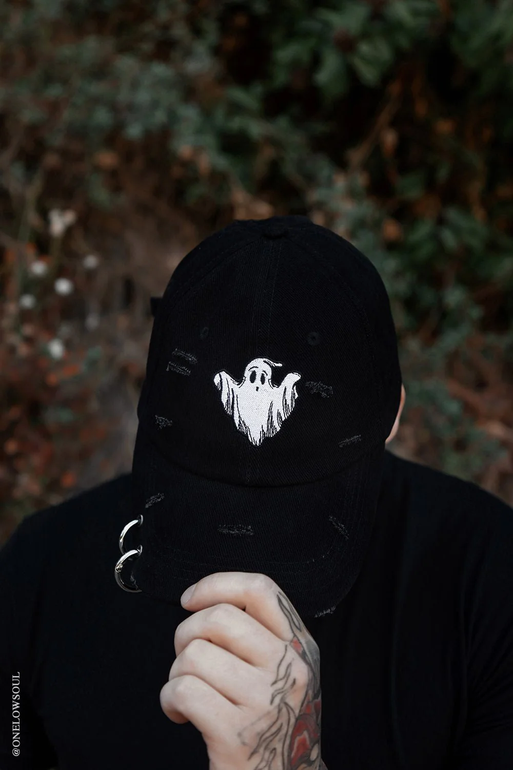 Ghost Pierced Baseball Cap - Image 7