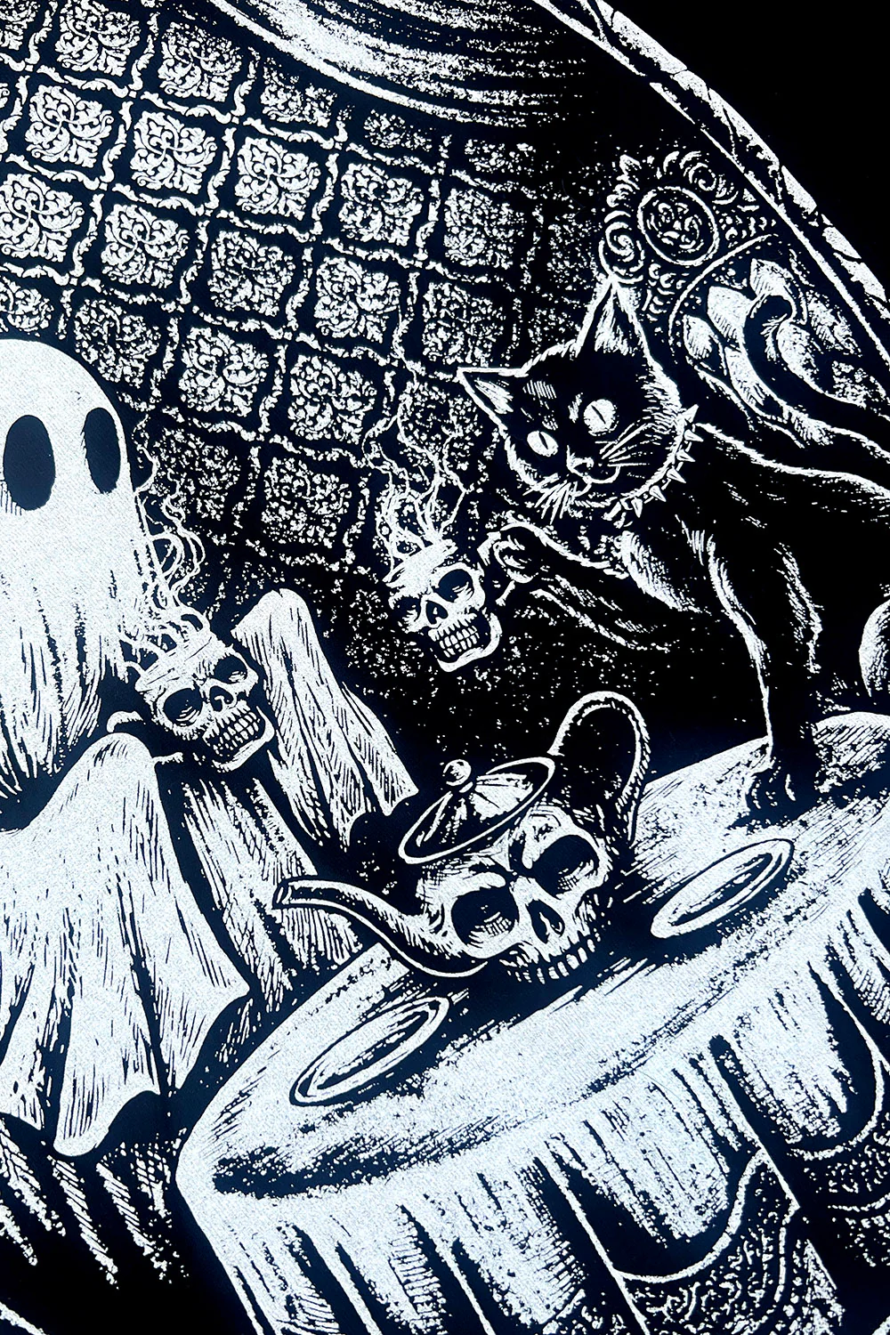 Ghostly Tea Time Hoodie - Image 8
