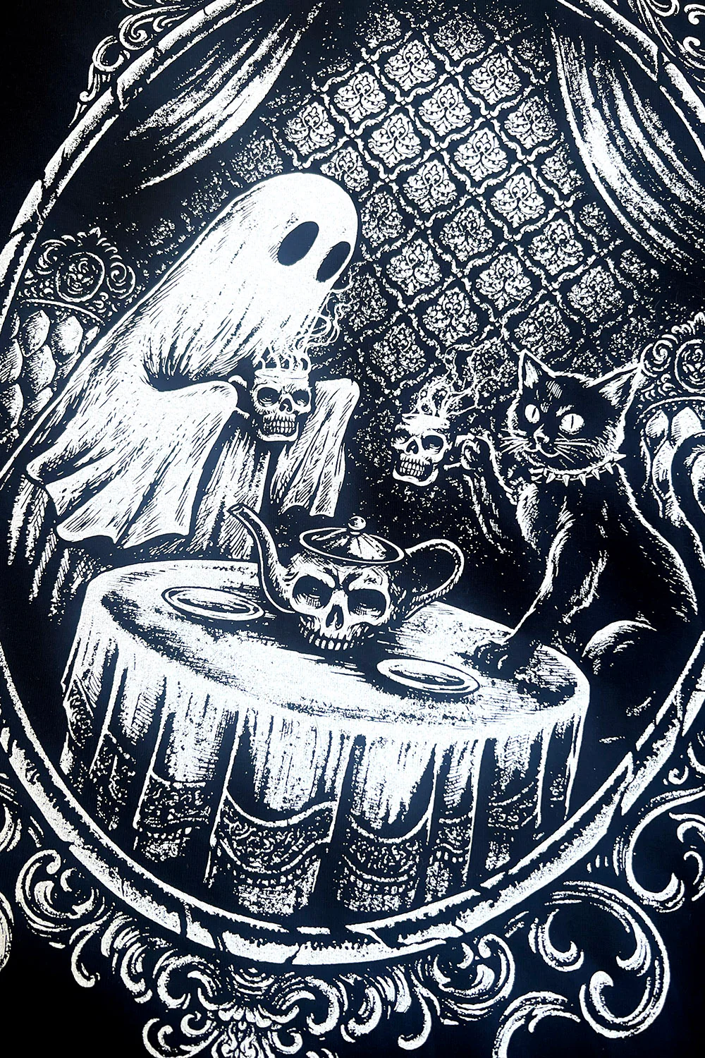 Ghostly Tea Time Sweatshirt - Image 5