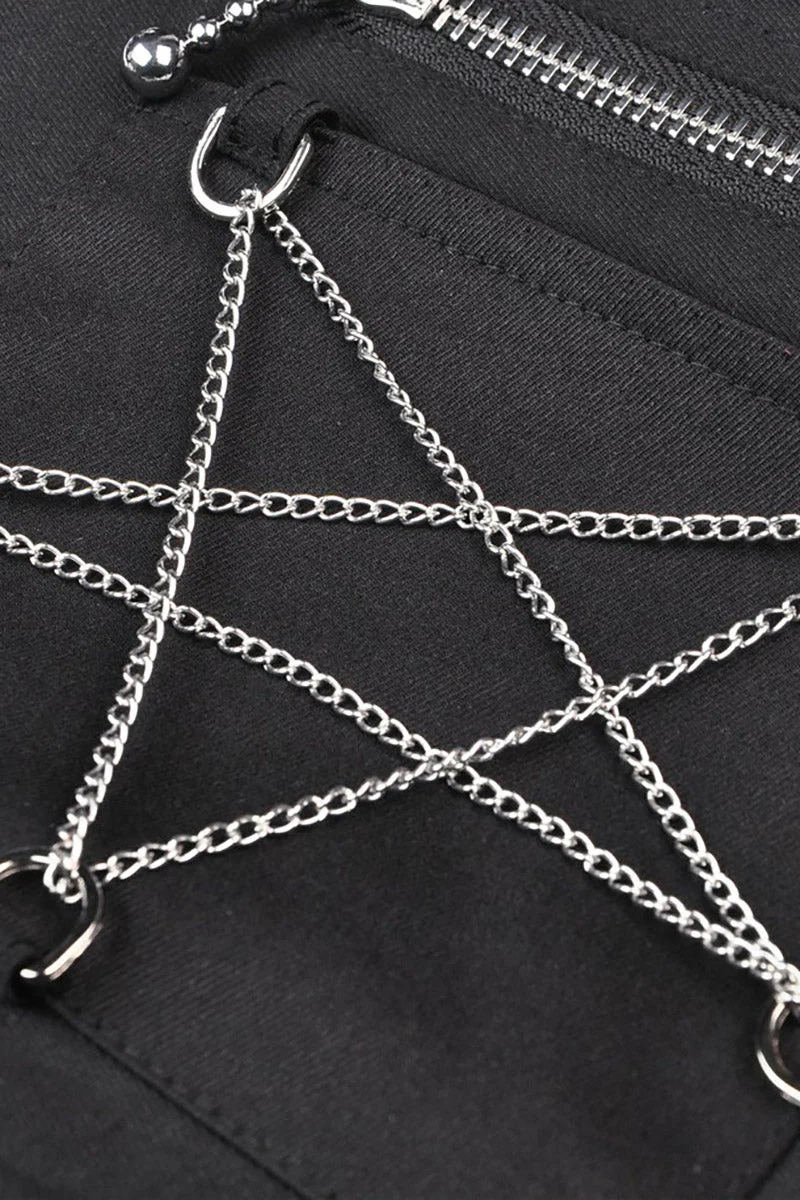 Ghoul School Suspender Dress - Image 7