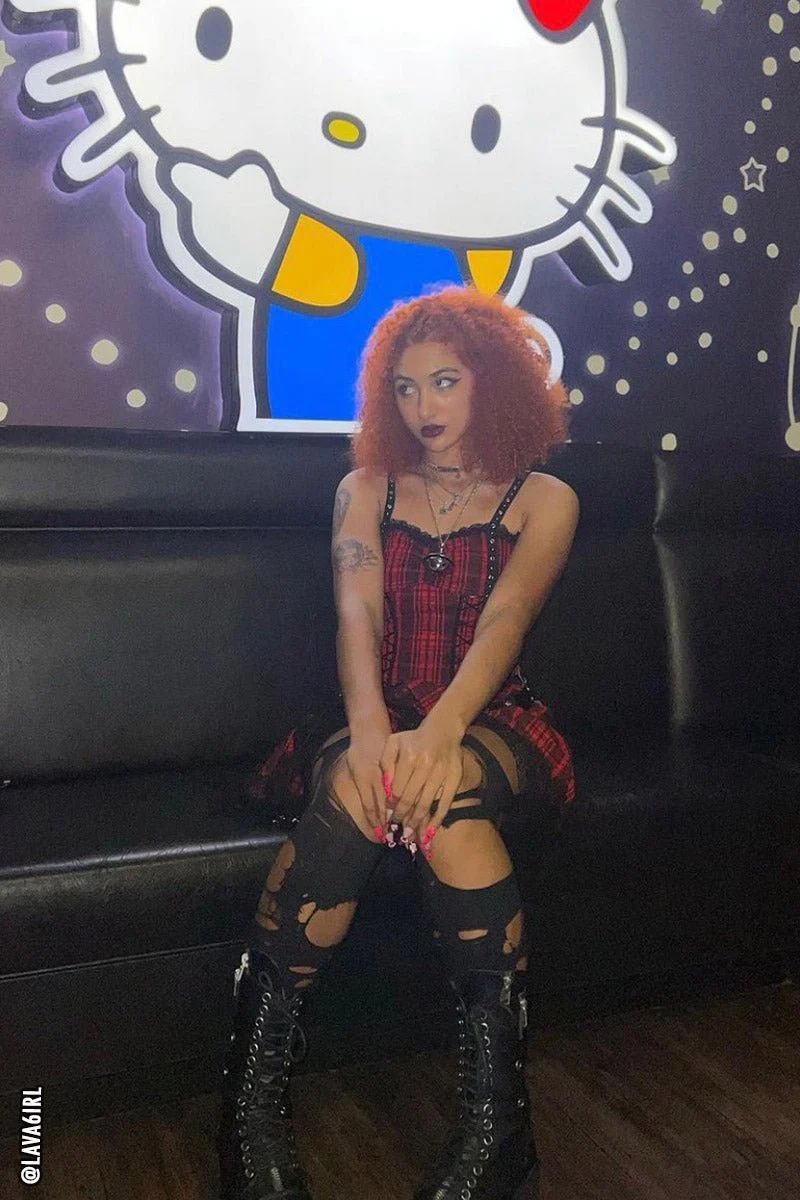 Girl in the Band Plaid Punk Dress - Image 10