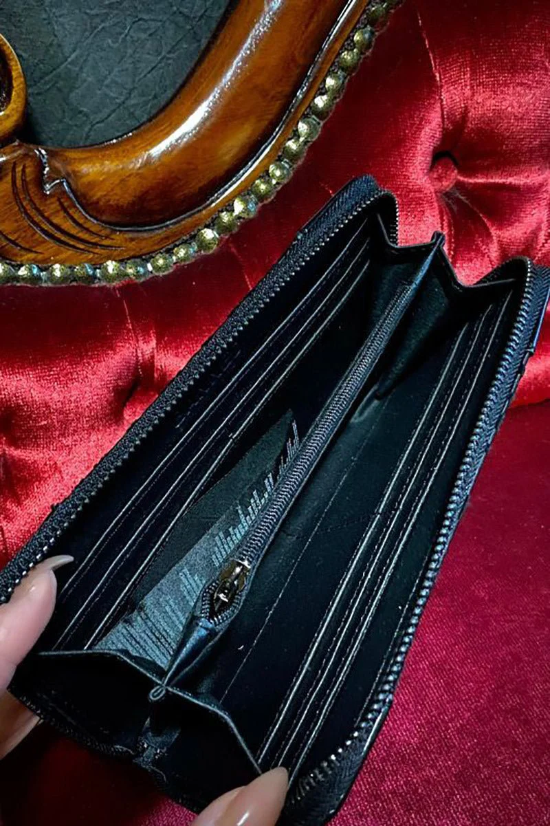 Give You the Creeps Wallet [Purple/Black Stripes] - Image 3