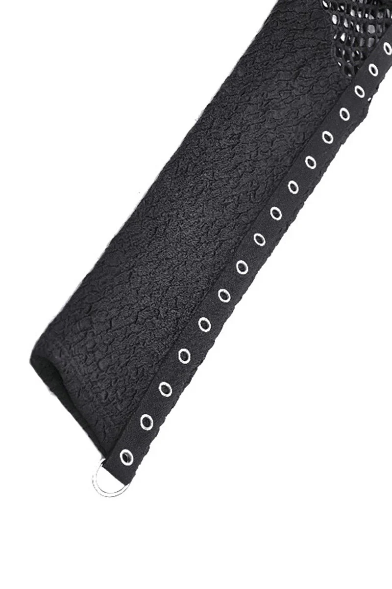 Goth Club Fishnet Top - Image 8
