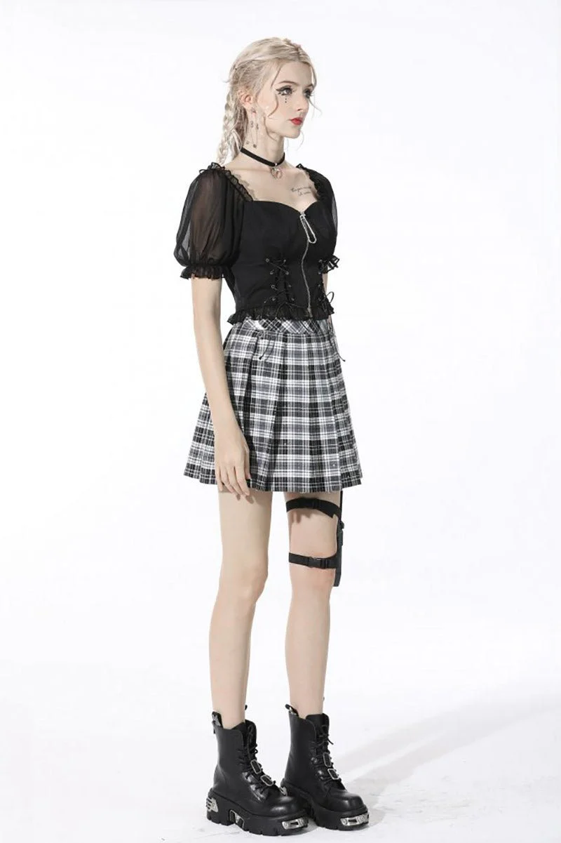 Goth Doll Crop Top - Image 3