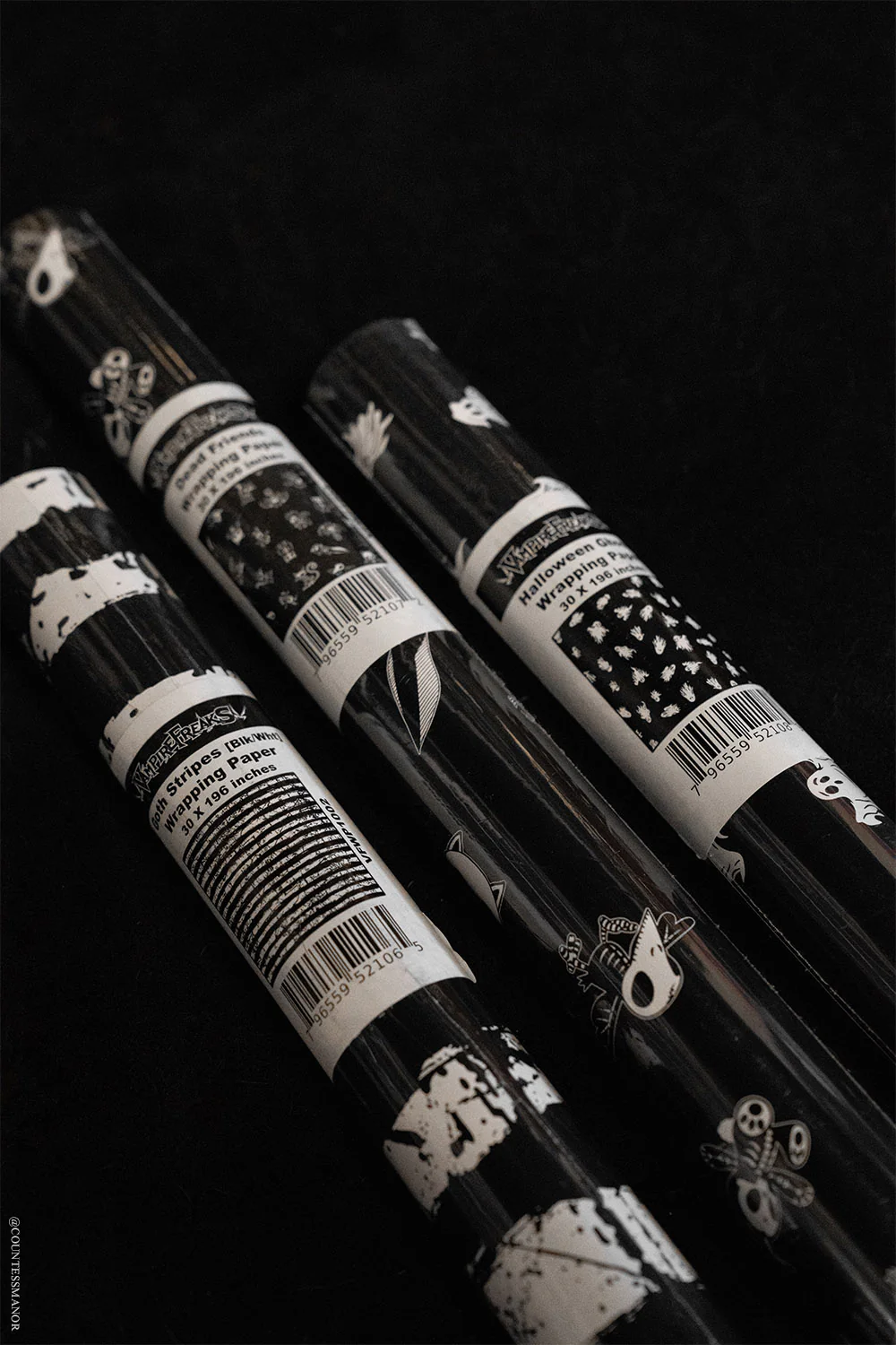 Goth Stripes Wrapping Paper [30" x 196"] - Image 7