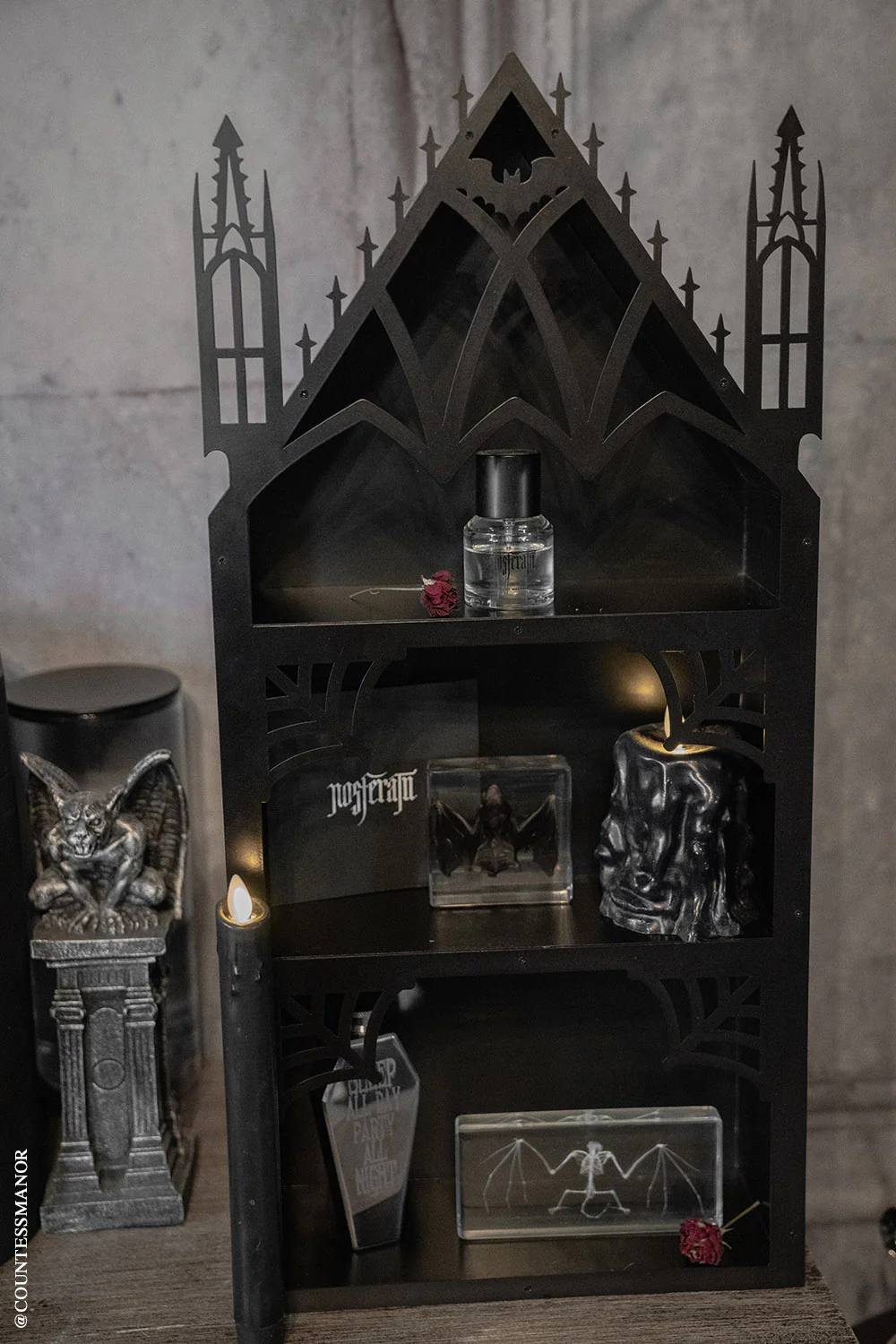 Gothic Cathedral Shelf [2ft tall] - Image 4
