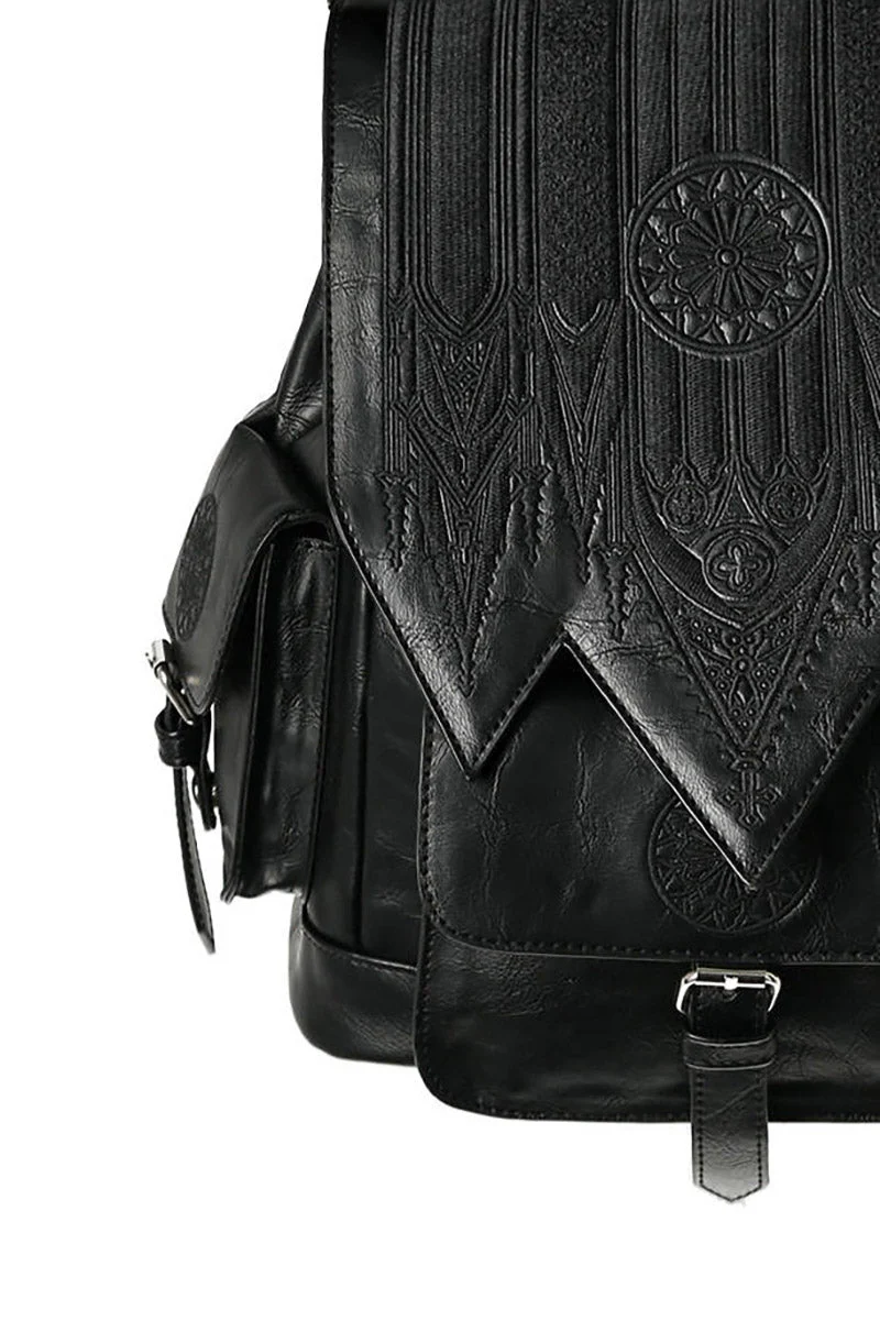 Gothic Cathedral Rosette Backpack - Image 3