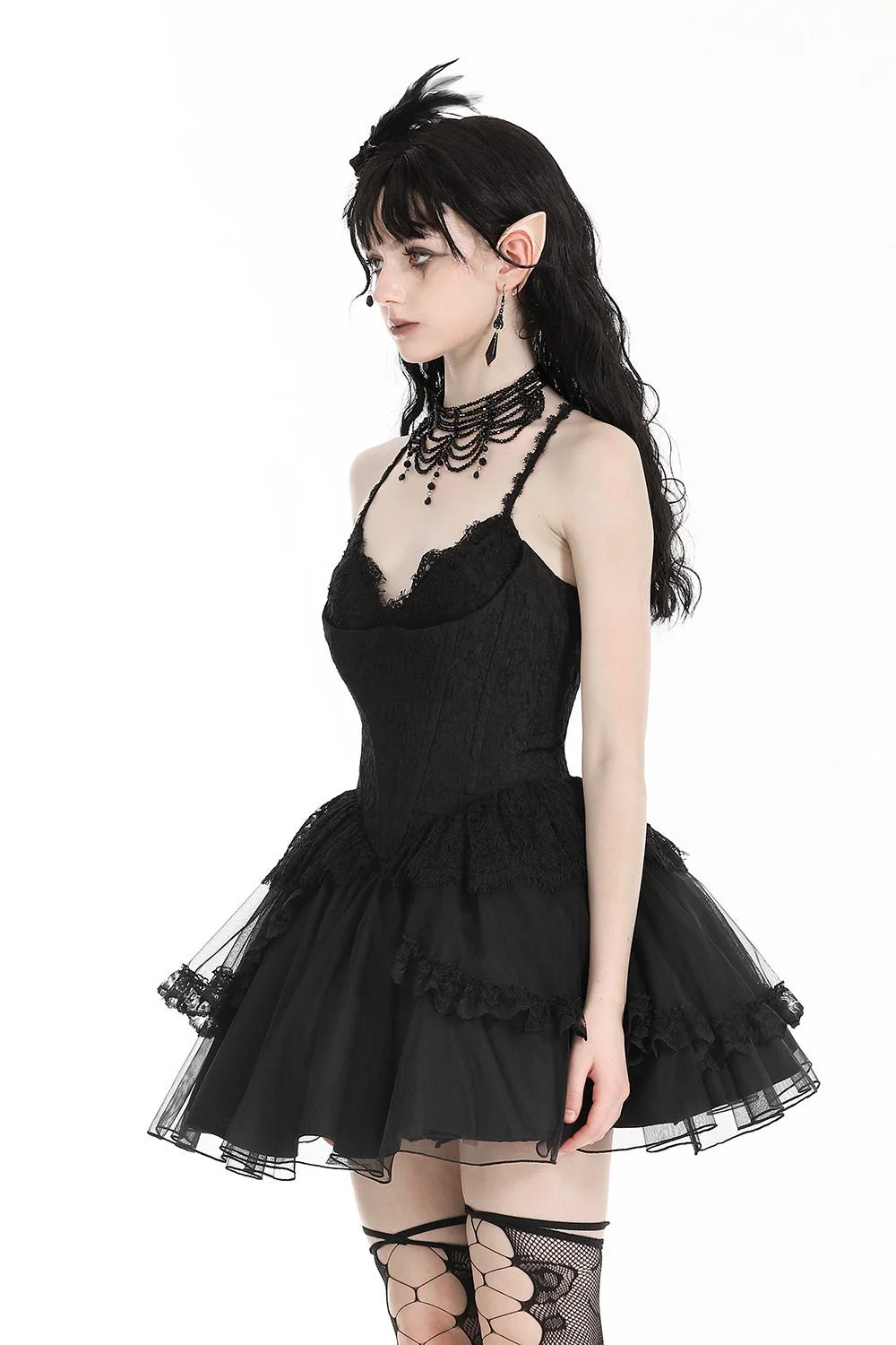 Gothic Coquette Underbust Dress - Image 2