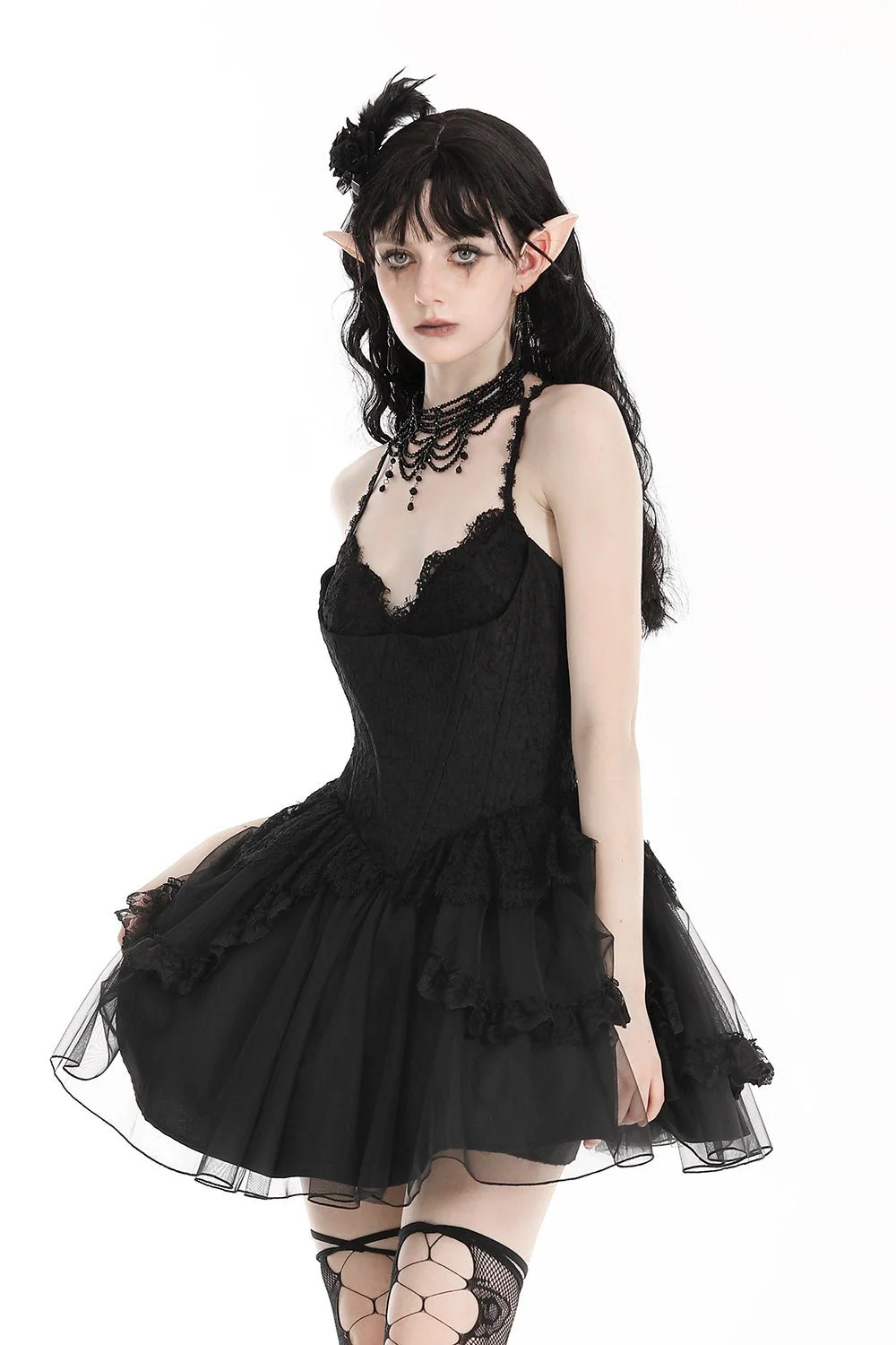 Gothic Coquette Underbust Dress - Image 5