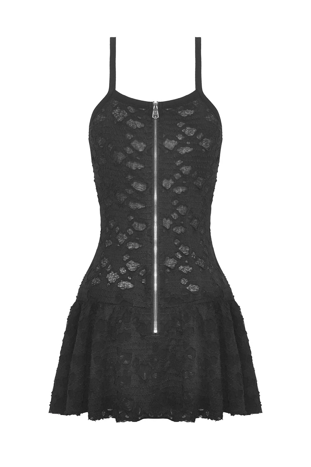 Gothic Cross Distressed Dress - Image 7