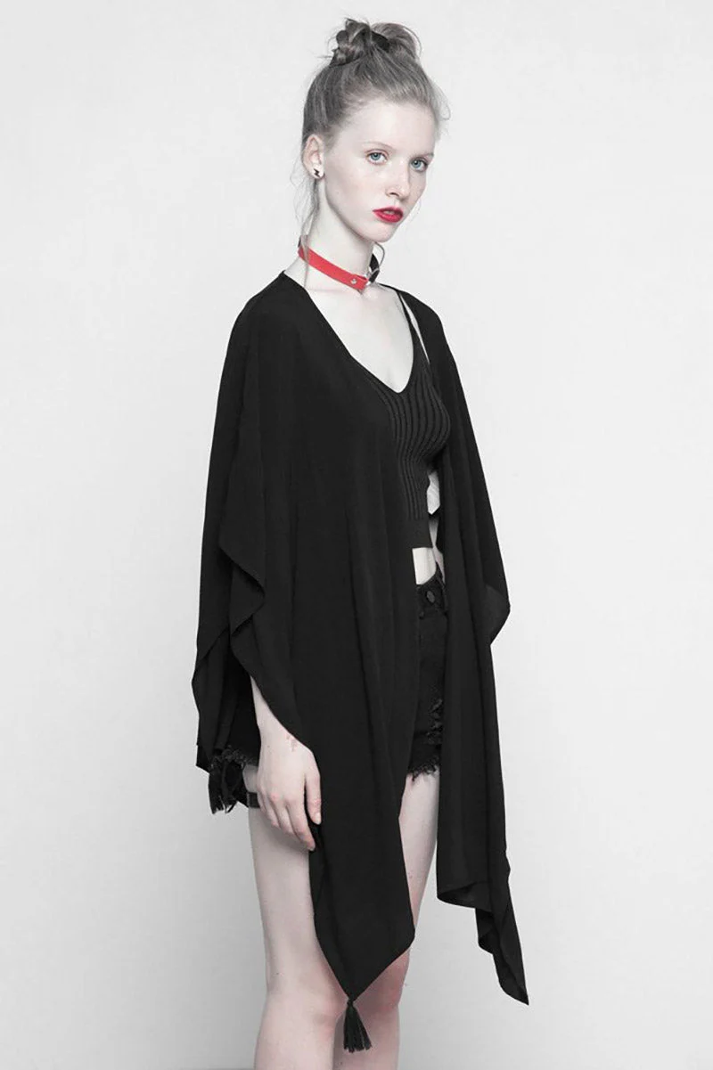 Gothic Goddess Moon Phase Shawl - Image 2