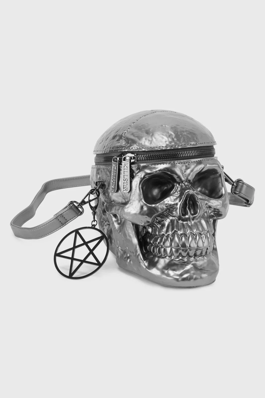 Grave Digger Skull Handbag [GUNMETAL] - Image 4