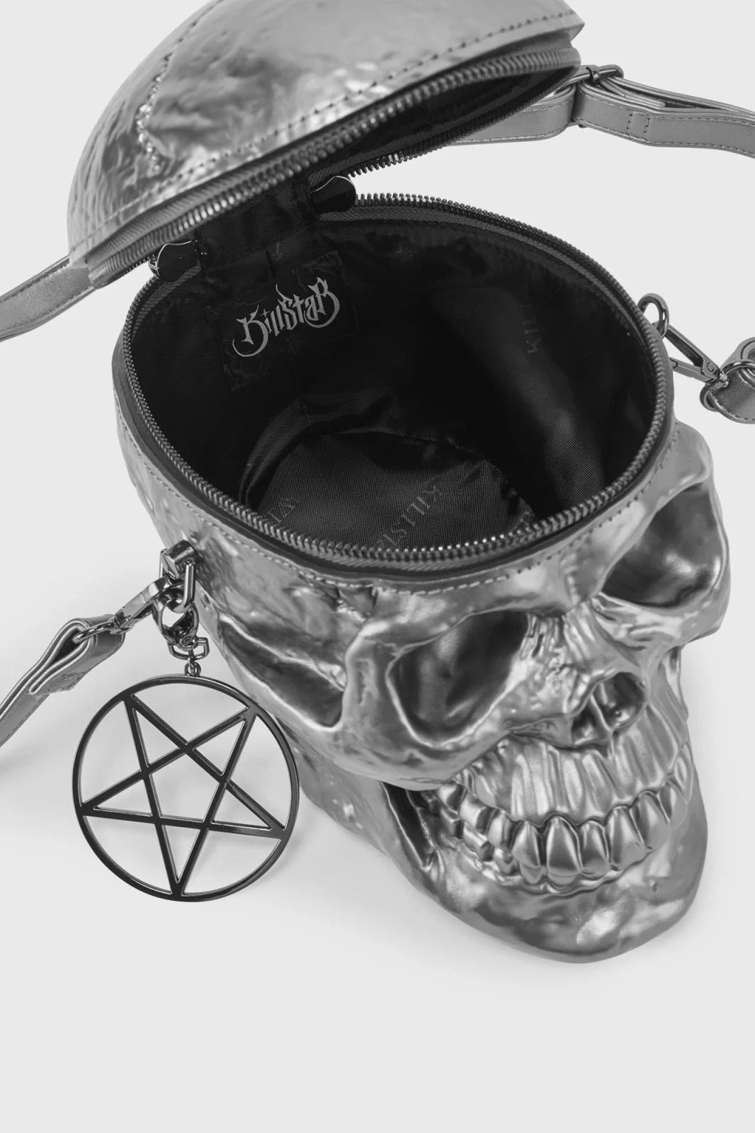 Grave Digger Skull Handbag [GUNMETAL] - Image 5