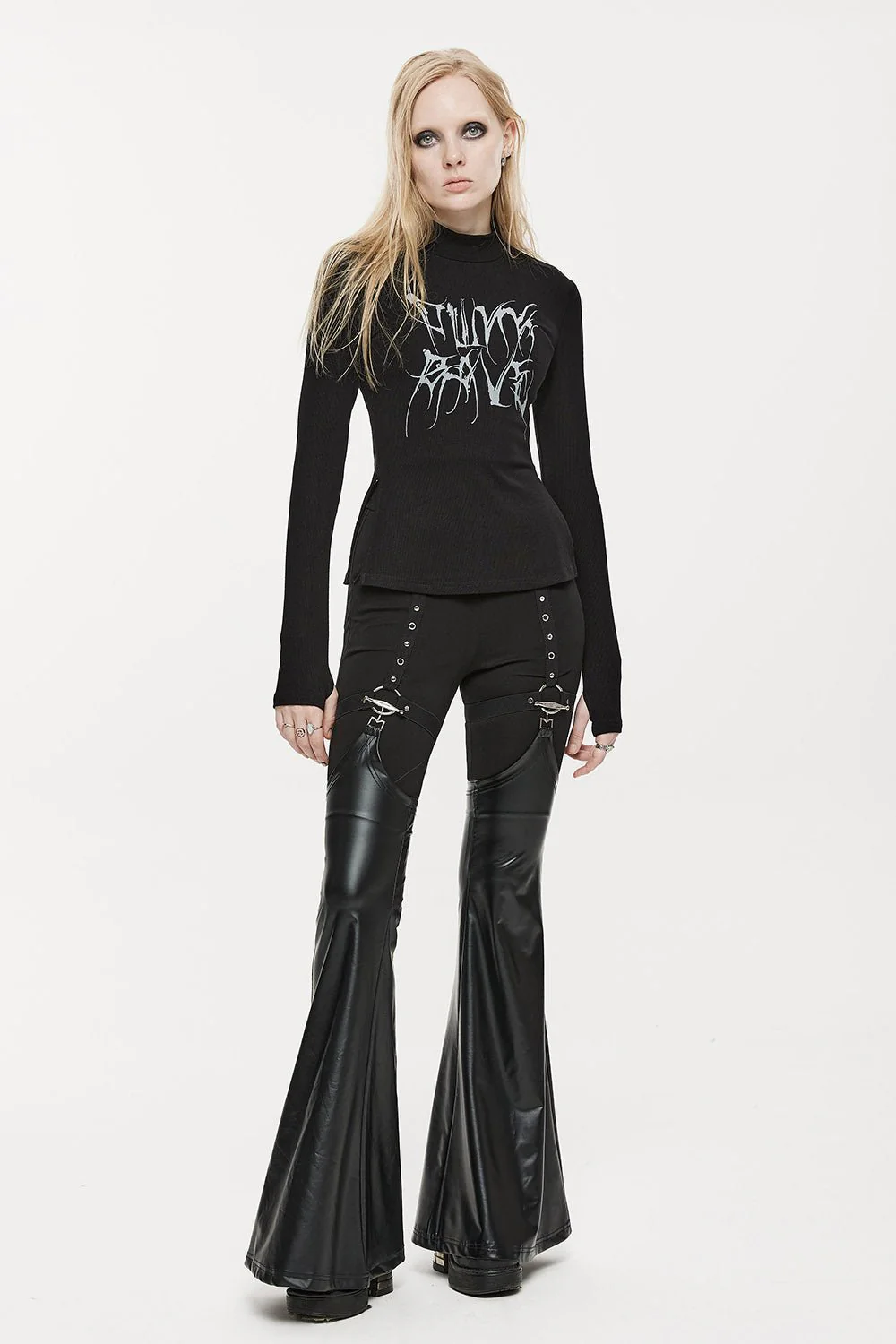 Grave Rave Leggings [Detachable Flares] - Image 3