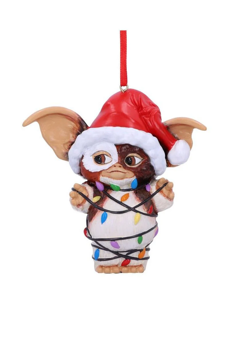Gremlins Gizmo in Fairy Lights Hanging Ornament - Image 2
