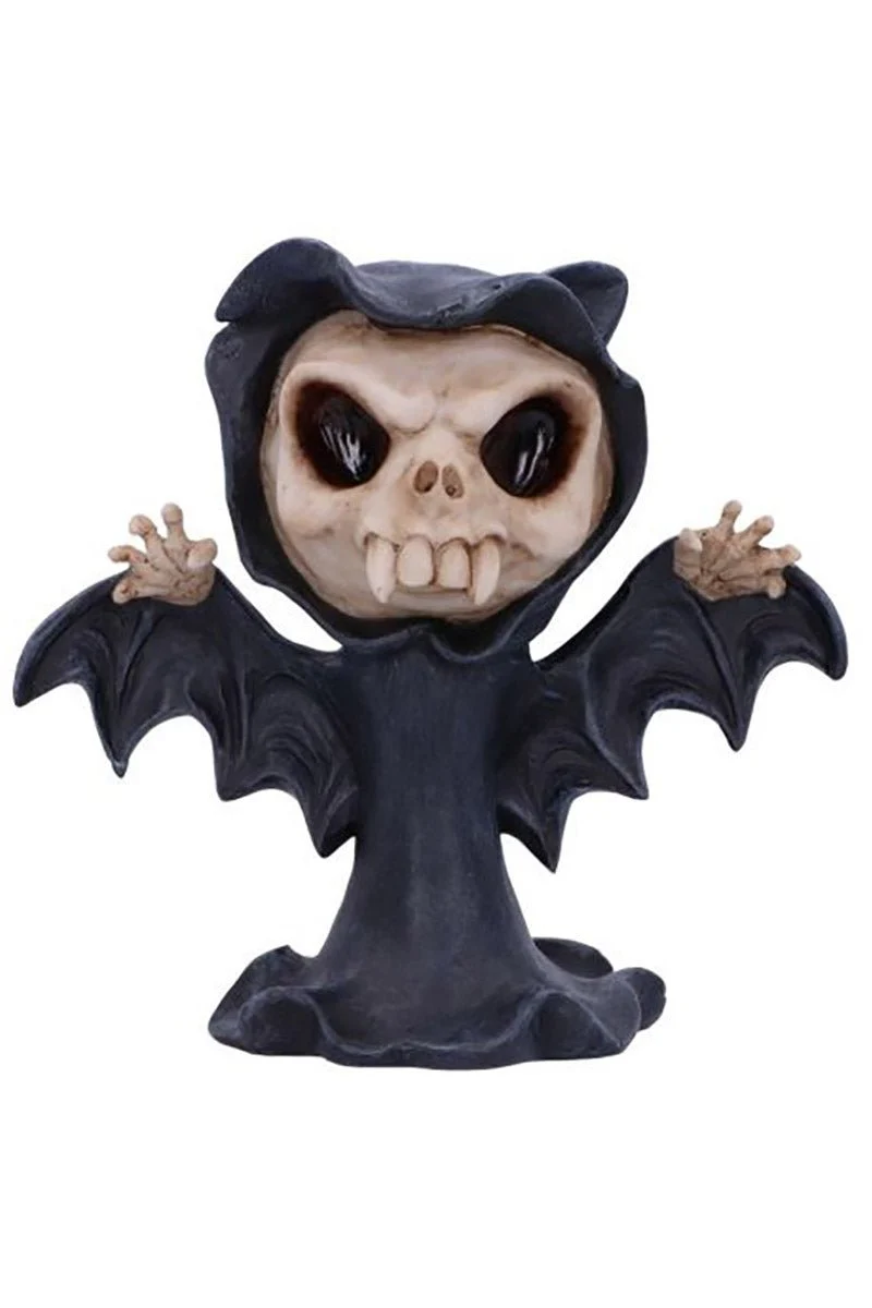Grim Reaper Bat Vamp Statue - Image 2