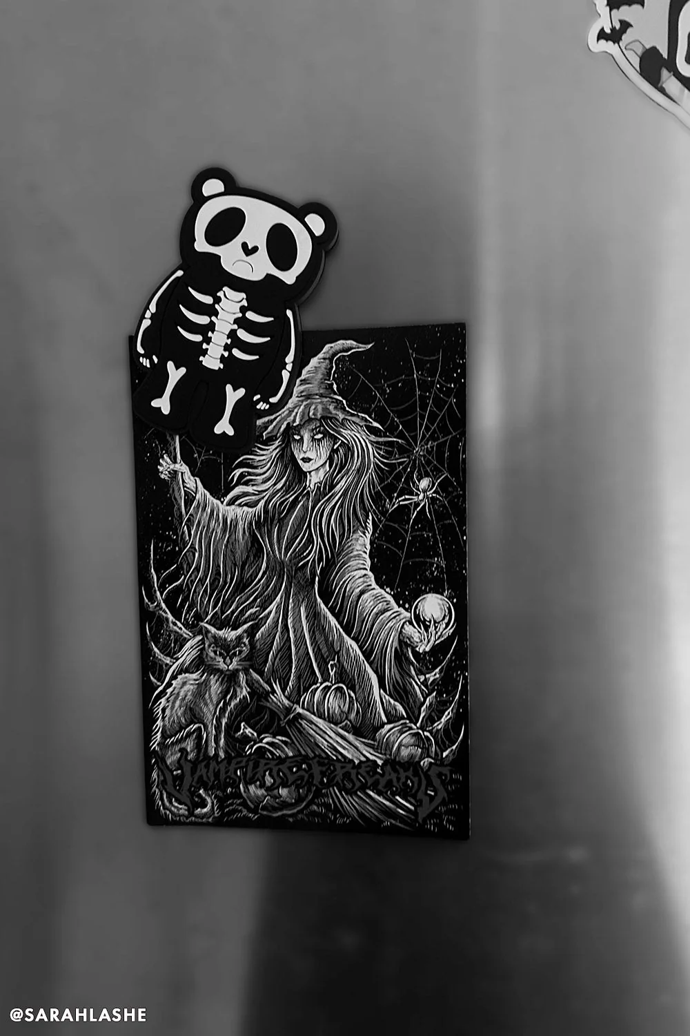 Grumpy Bones Bear Rubber Magnet - Image 8