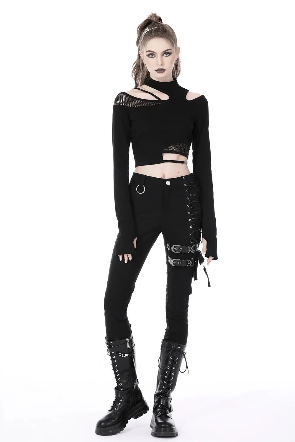Grunge Core High Waisted Pants - Image 5