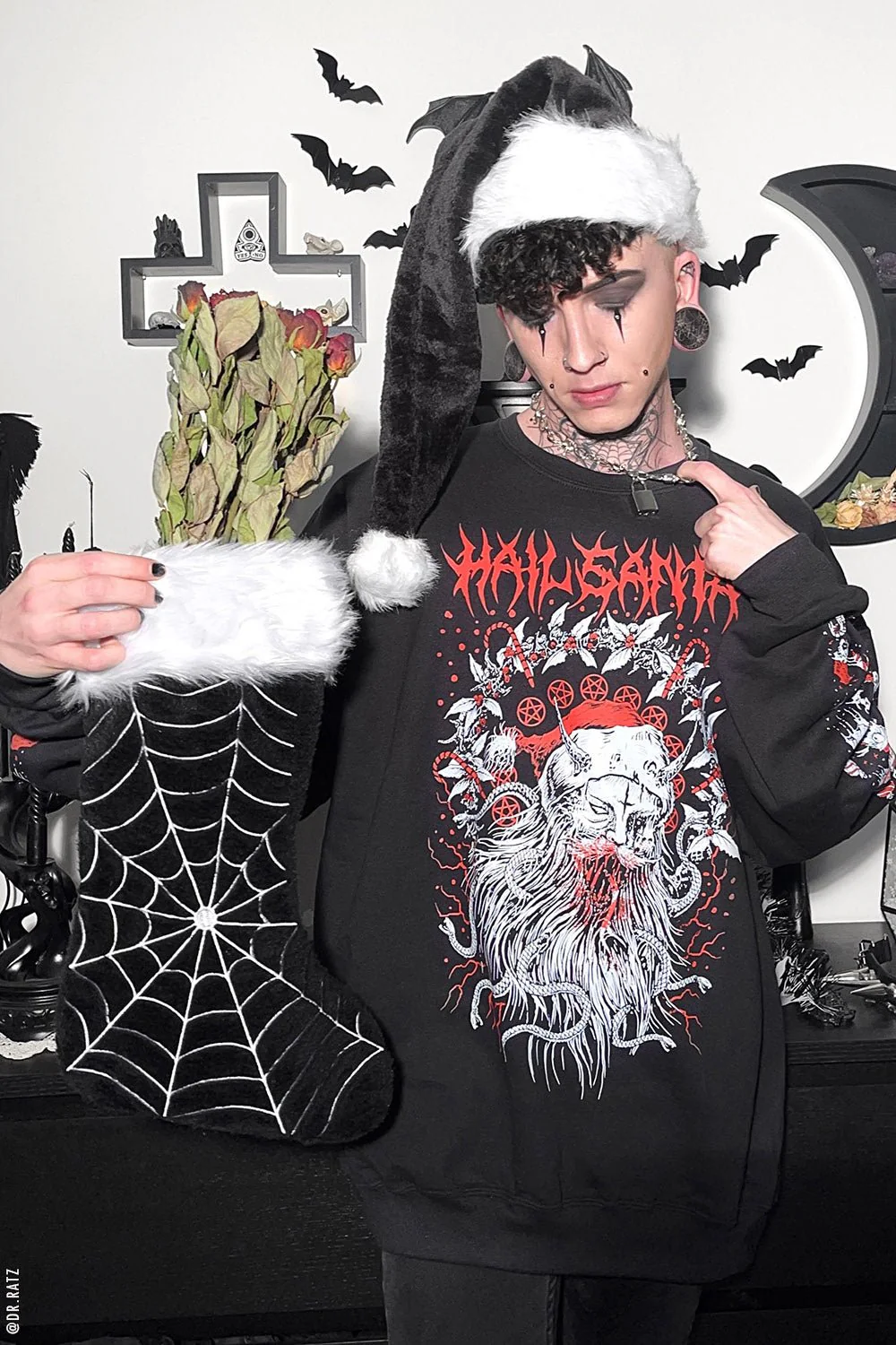 Hail Santa Sweatshirt - Image 5