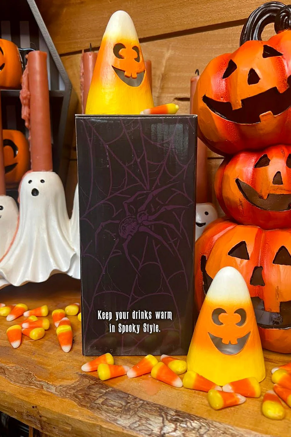 Halloween Cat 20 oz Travel Mug - Image 9