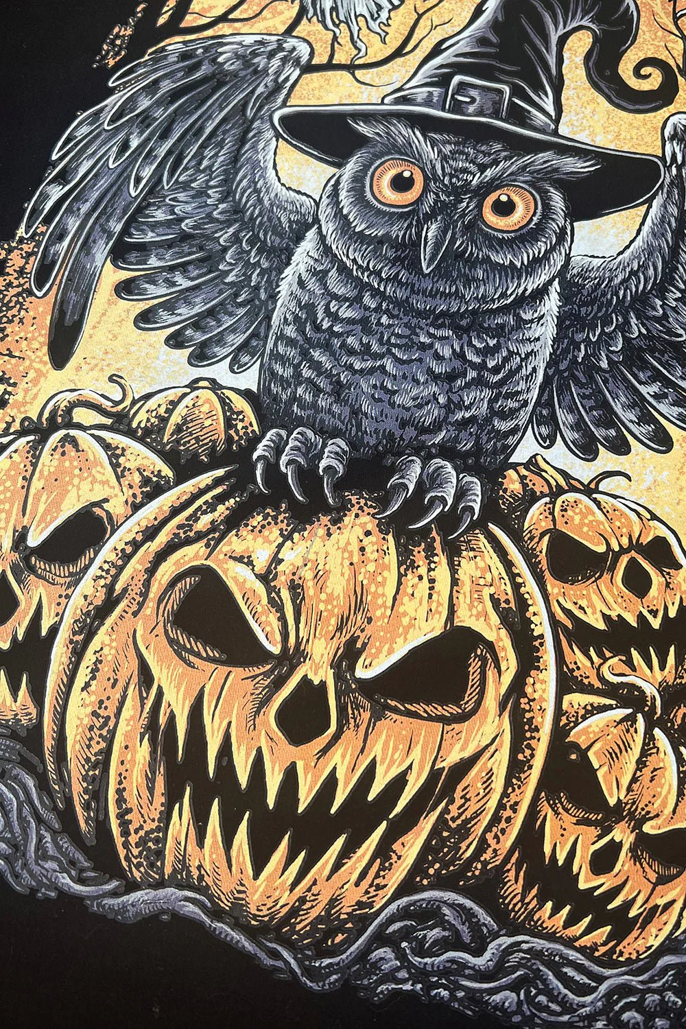 Halloween Owl Hoodie - Image 3