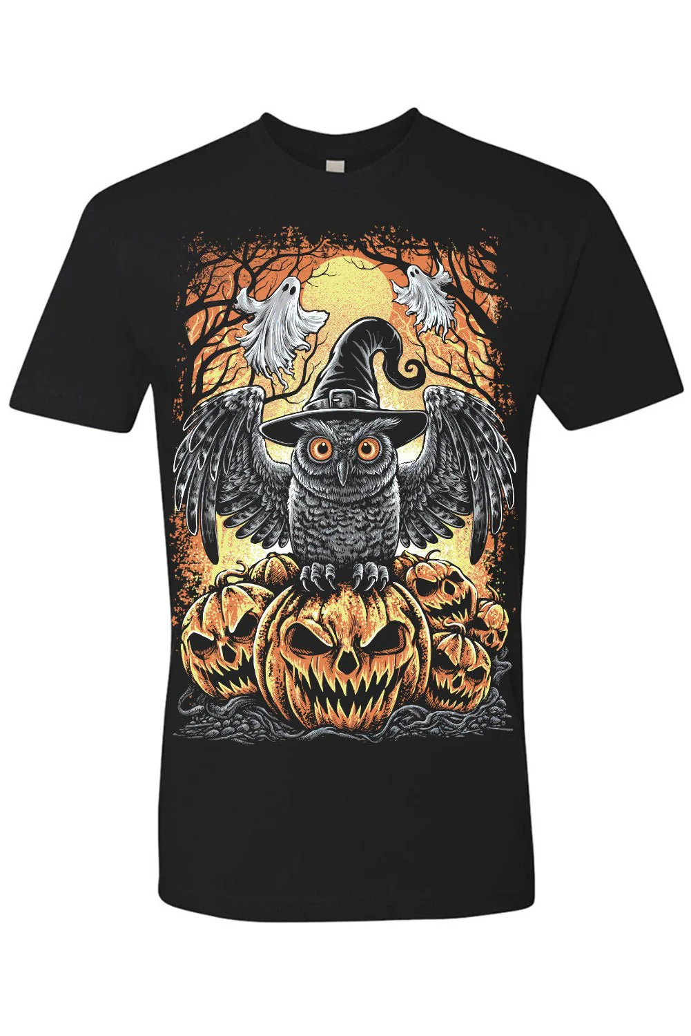 Halloween Owl T-shirt - Image 4