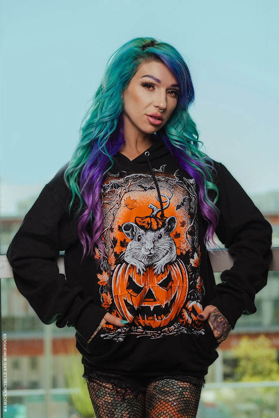 Halloween Rat Hoodie - Image 9