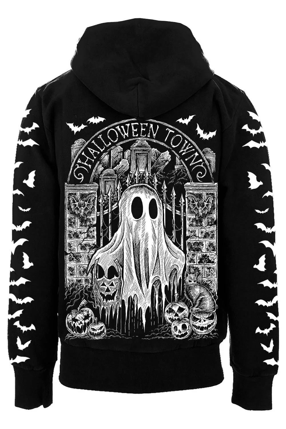 Halloween Town Ghostie Hoodie - Image 3