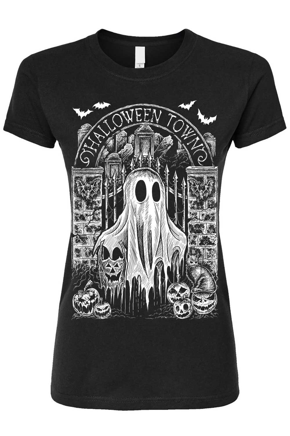 Halloween Town Ghostie T-shirt - Image 7