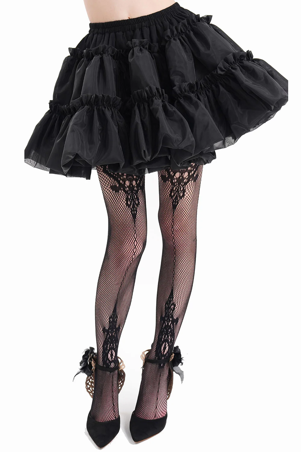 Haunted Ballet Black Poofy Skirt - Image 3