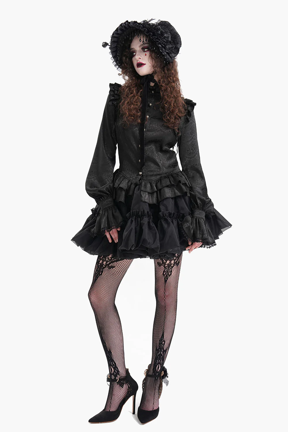 Haunted Ballet Black Poofy Skirt - Image 5