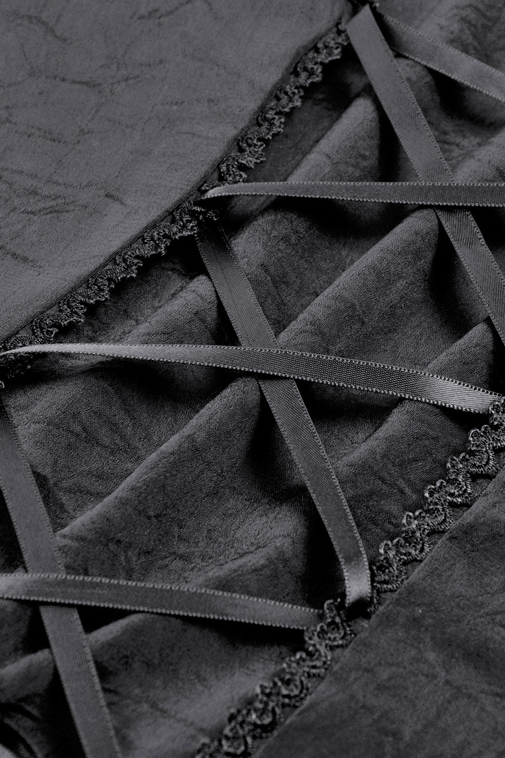 Haunted Manor Lace-Up Dress - Image 8