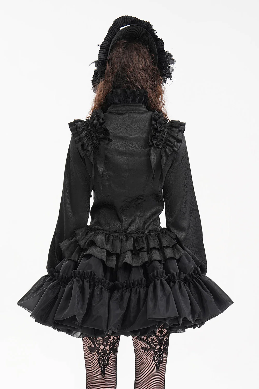 Haunted Manor Ruffled Long Sleeve Blouse - Image 7