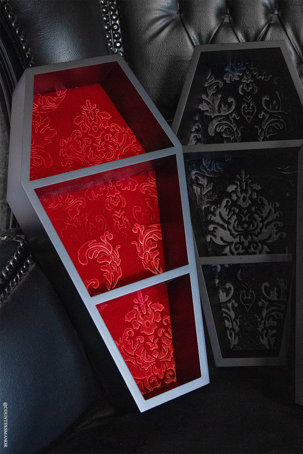 Haunted Mansion 20" Coffin Shelf - Image 2