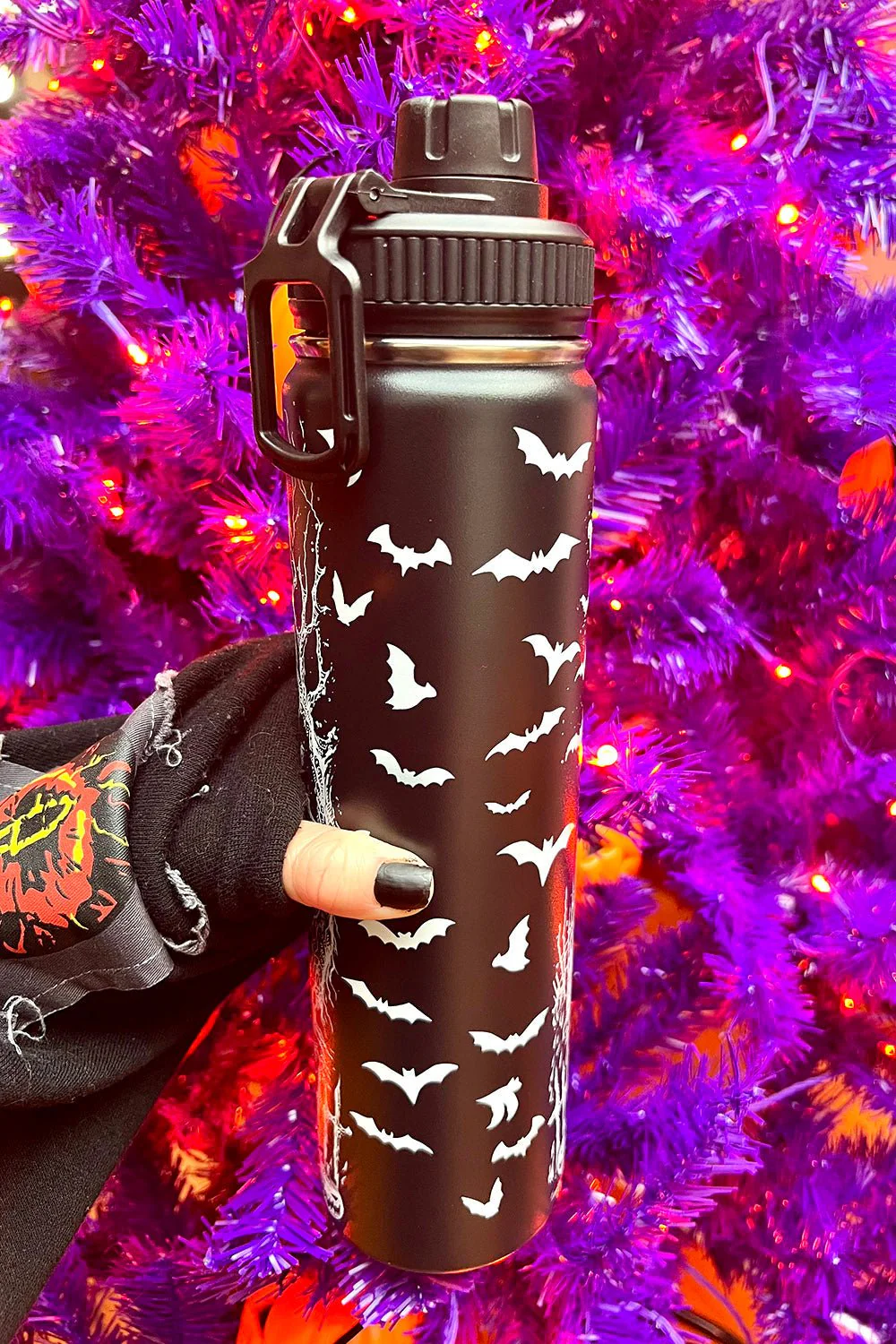 Haunted Mansion 24 Oz Water Bottle Tumbler - Image 11