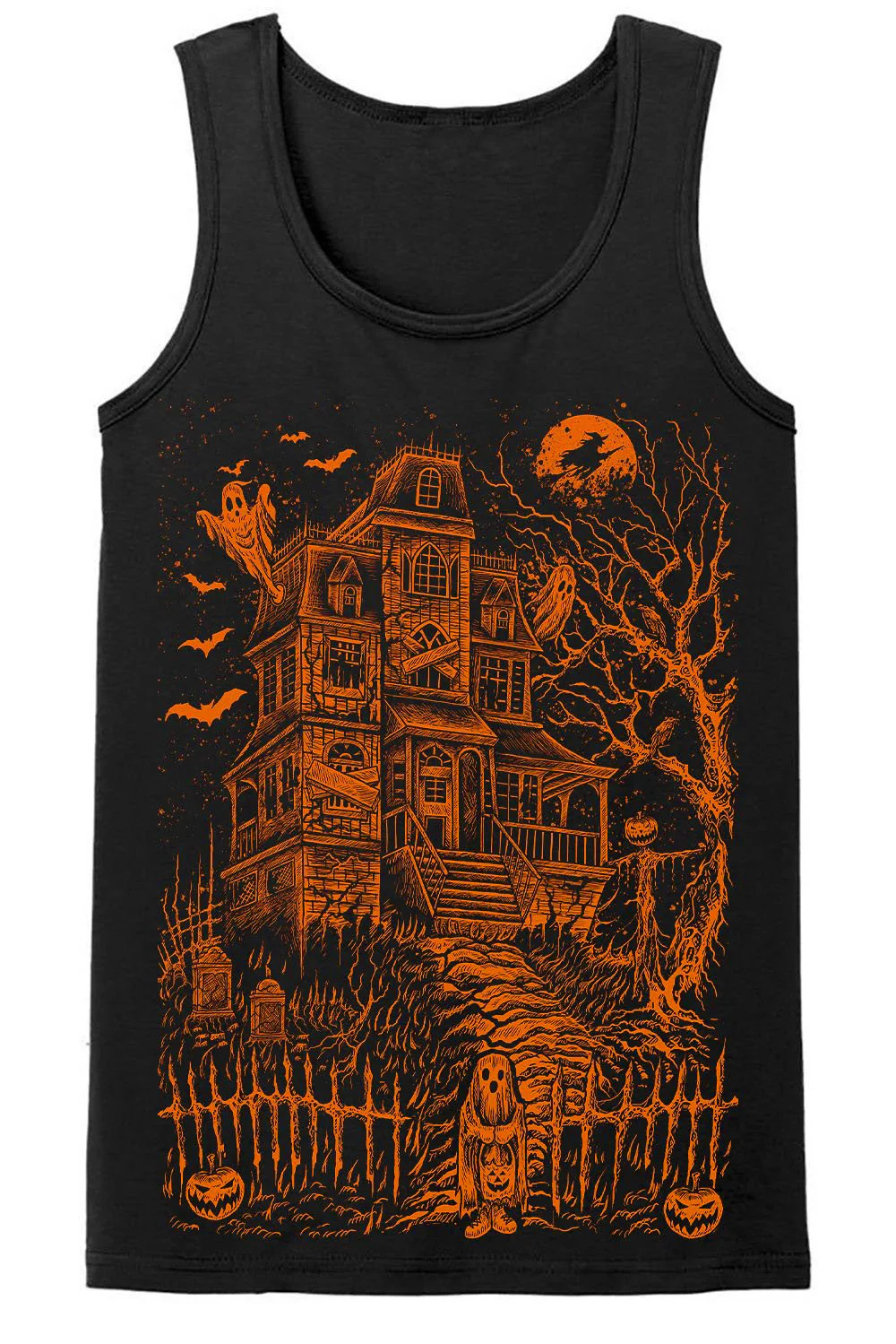 Haunted Mansion T-shirt [PUMPKIN ORANGE] - Image 10