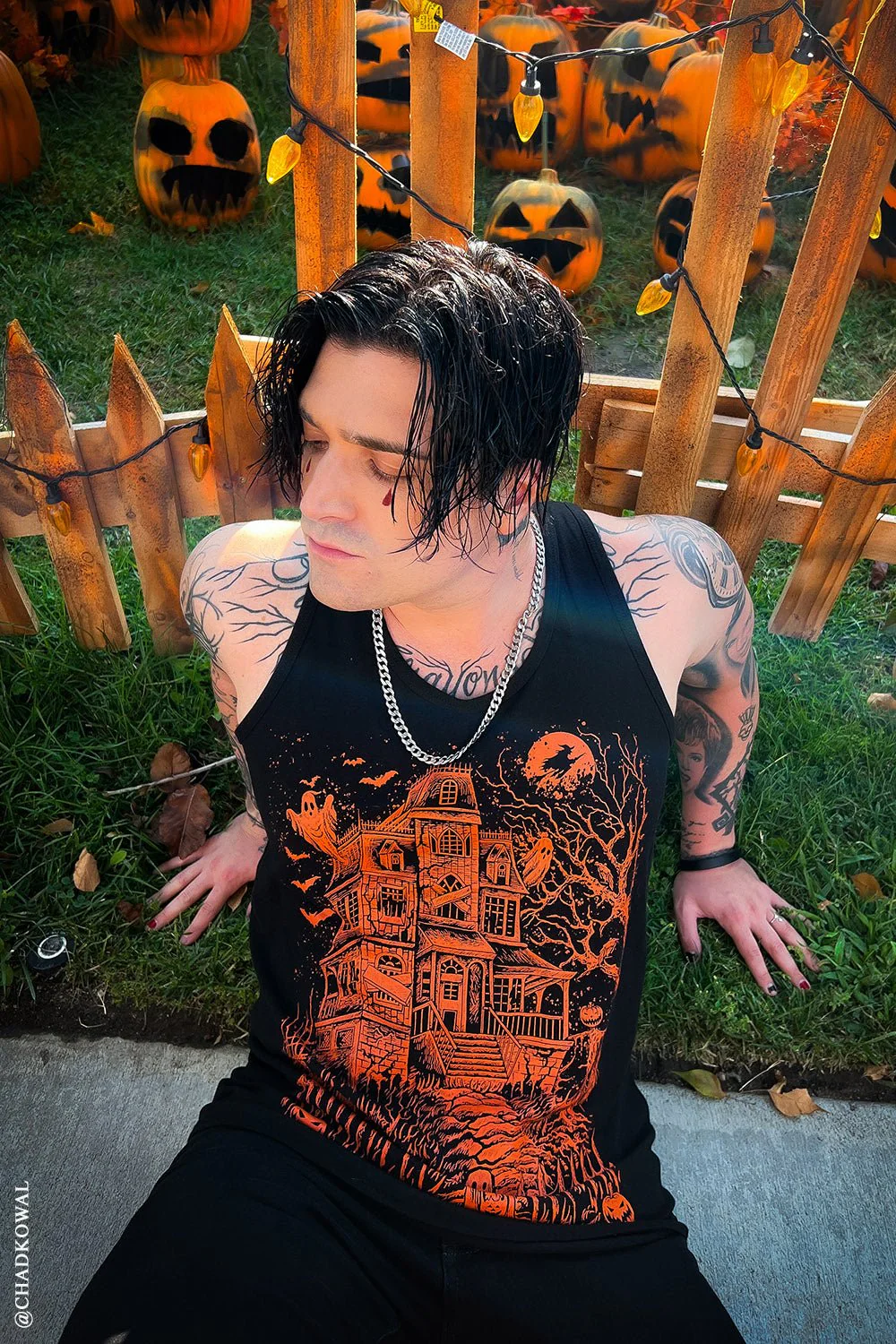 Haunted Mansion T-shirt [PUMPKIN ORANGE] - Image 18