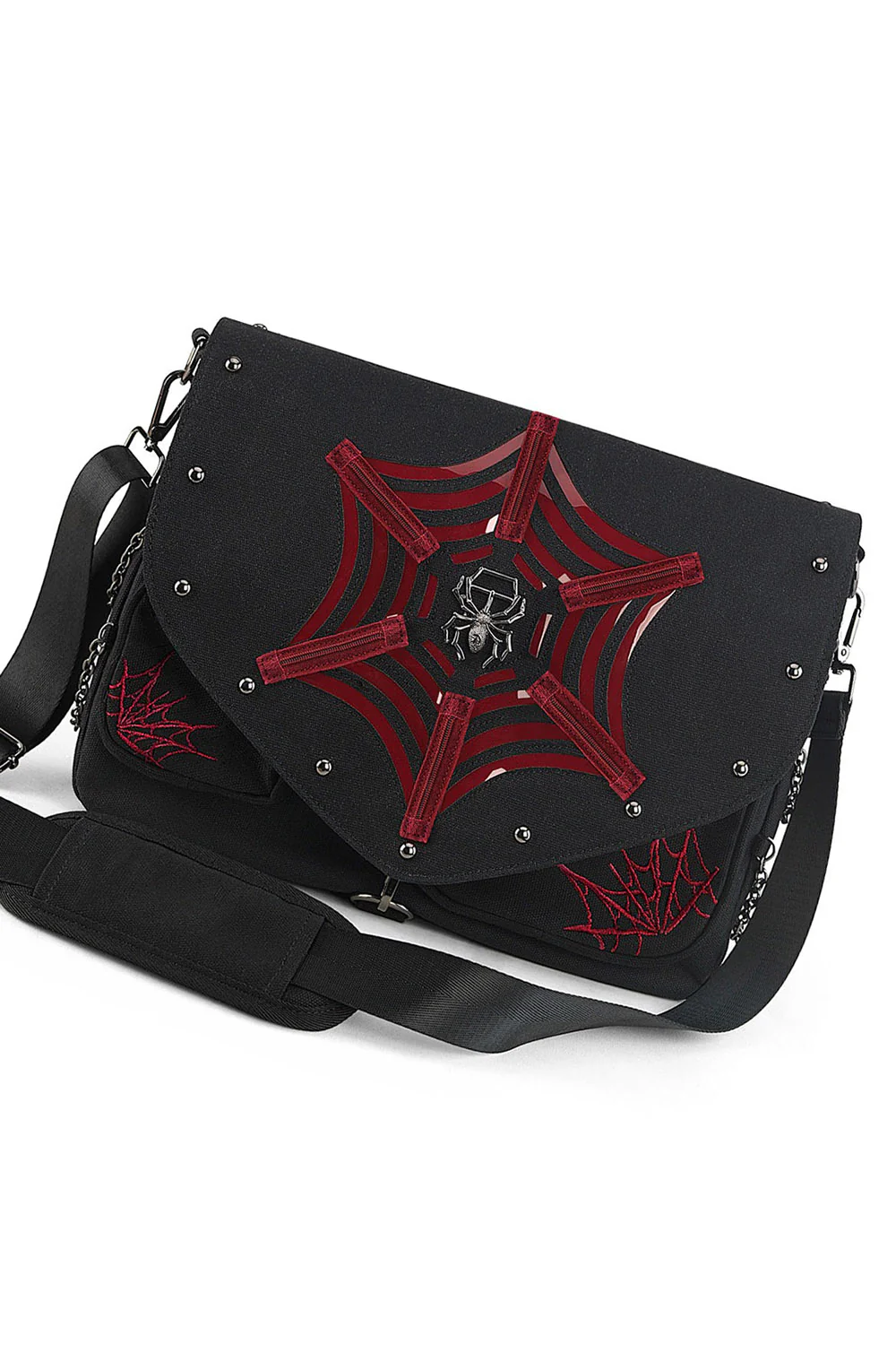 Demonia Canvas Messenger Bag - Image 2