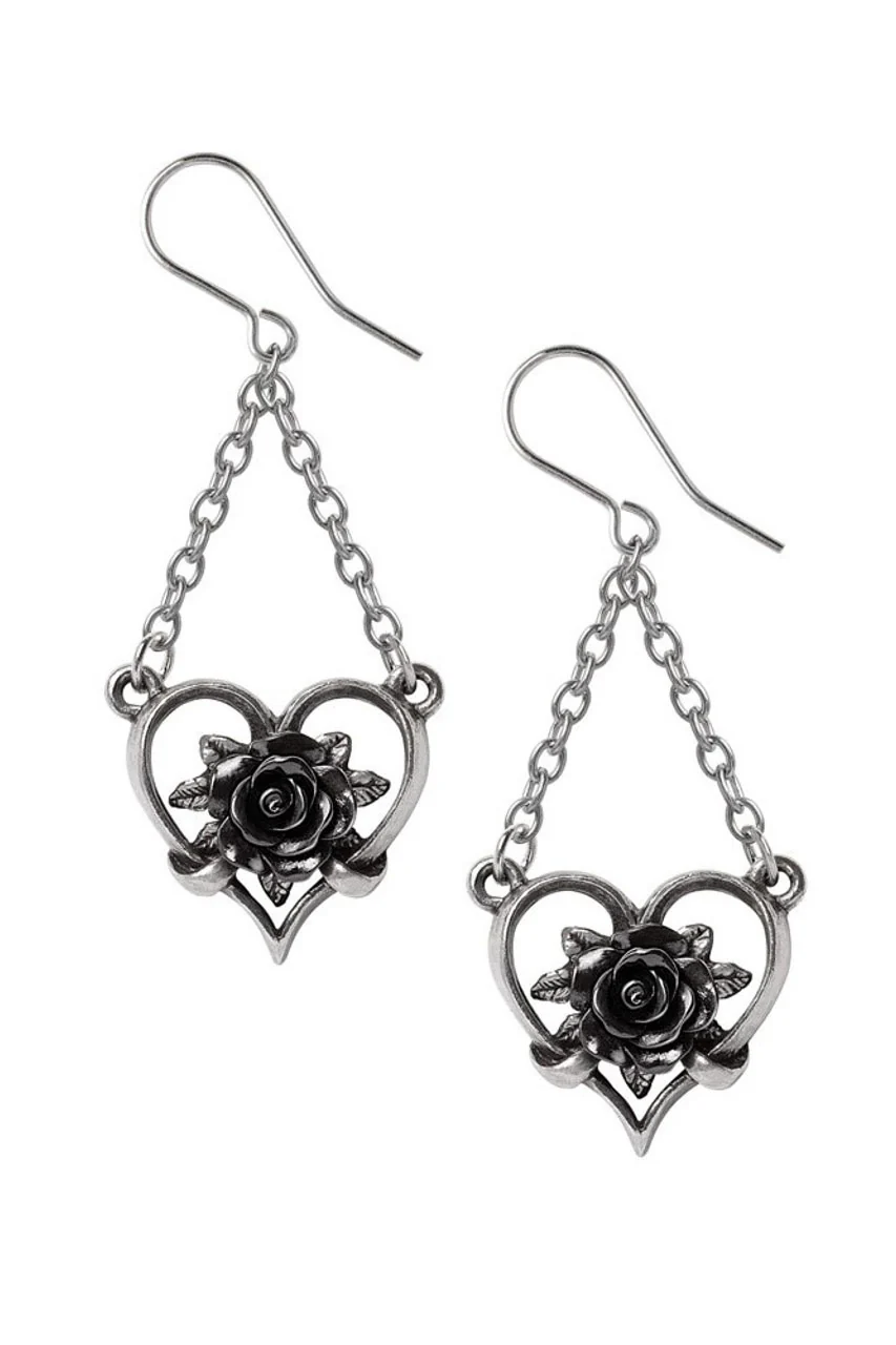 Heart of Blackness Earrings - Image 2