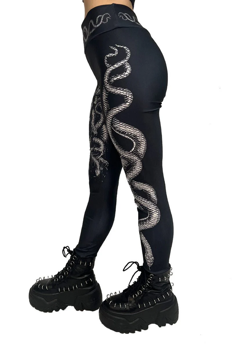 Heavy Metal Medusa Leggings - Image 5