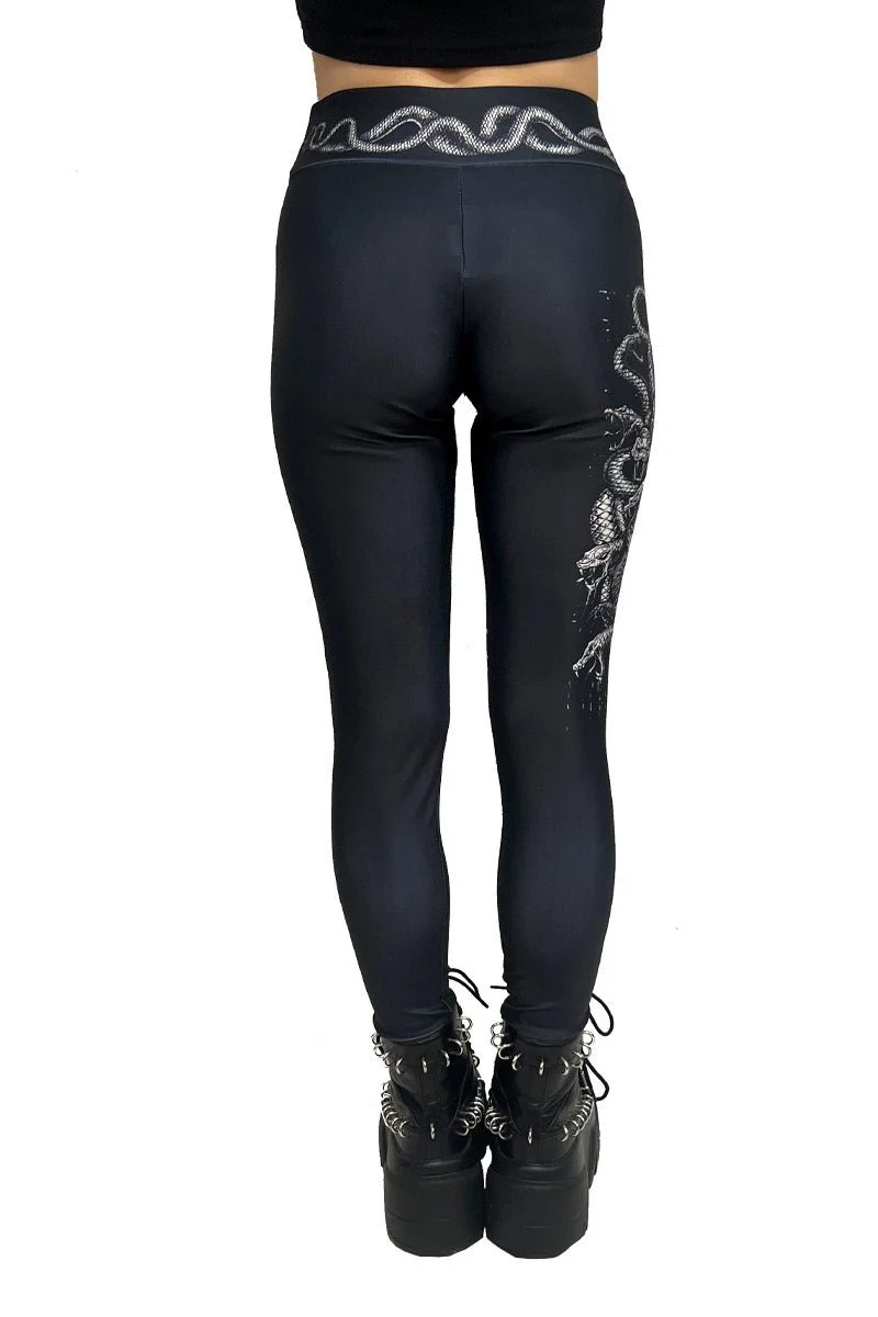 Heavy Metal Medusa Leggings - Image 6